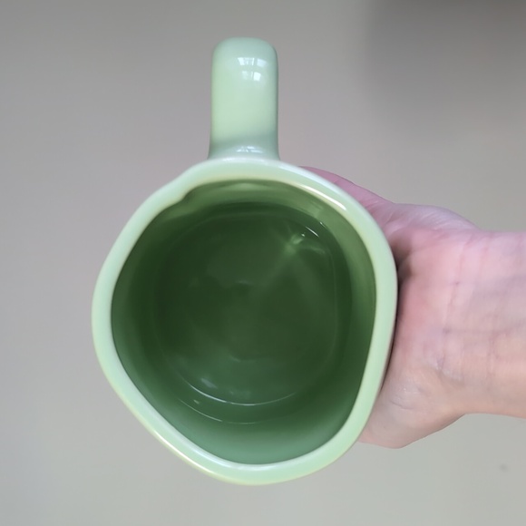 Rae Dunn LUCKY St. Patrick's Day Shamrock Mug with Wraparound Embossed Design 🍀 - Picture 4 of 5